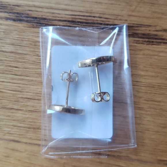 NWT Adornia Crystal Evil Eye Yellow Gold Vermeil .925 Sterling Silver - Picture 3 of 5